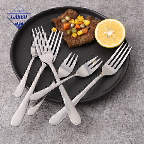 High qualiy sliver dinner fork with classic designs for supermarket kitchenware