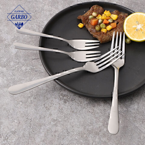 High qualiy sliver dinner fork with classic designs for supermarket kitchenware