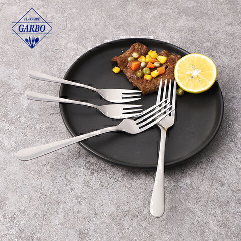 High qualiy sliver dinner fork with classic designs for supermarket kitchenware
