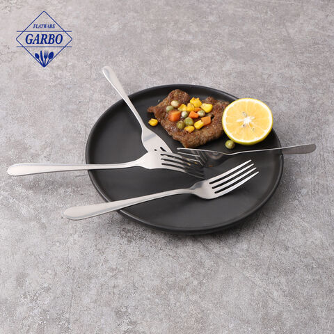 High qualiy sliver dinner fork with classic designs for supermarket kitchenware