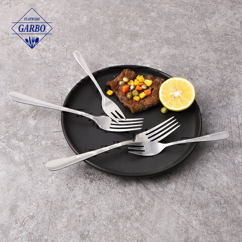 High qualiy sliver dinner fork with classic designs for supermarket kitchenware