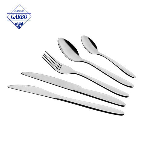 Propesyonal na Pabrika ng Jieyang Regular na Modelong Silverware Set Stainless Steel Flatware