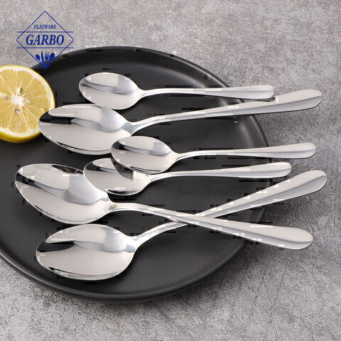 garbo 410 stainless steel sliver dinner spoon for kitchen