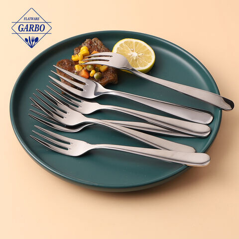 Bagong pagdating murang maramihang flatware mirror polish cutlery ss fork