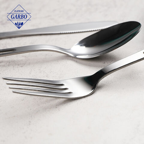Creative Hollow Design Handle Modern Stainless Steel Flatware Cutlery Sets