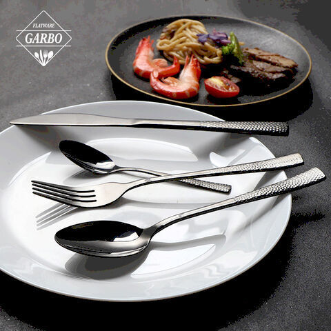 Flatware Silverware Set Stainless Steel Cutlery Set for Home Restaurant Party Mirror Finished