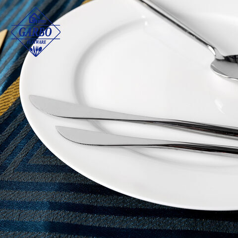 Premium silverware home use cutlery high quality dinnerware knife fork spoon flatware set 