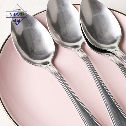 Factory Direct Cheap Price Machine Polished Stainless Steel Silver Spoon
