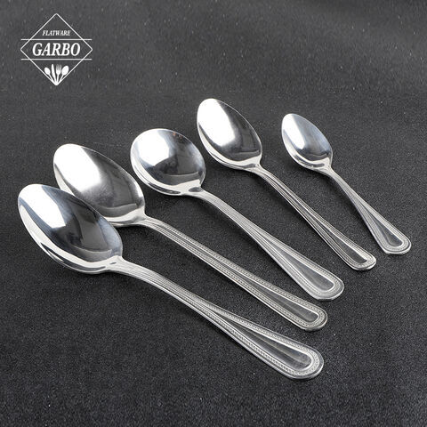 Middle-East style 430 stailess steel spoon with mirror polish high quality flatware