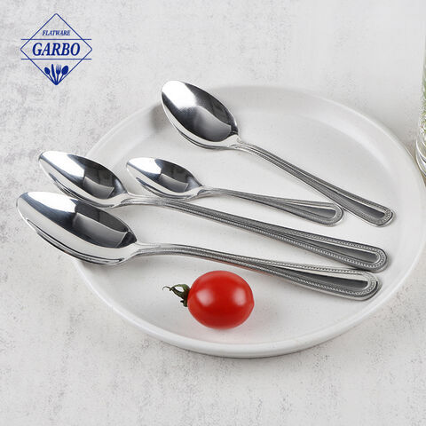 Middle-East style 430 stailess steel spoon with mirror polish high quality flatware