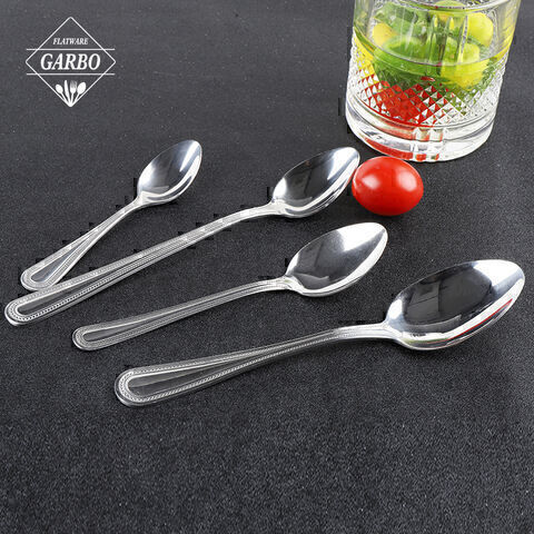 Middle-East style 430 stailess steel spoon with mirror polish high quality flatware