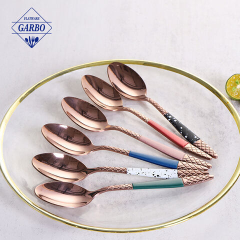 Hapunan Food Grade Stainless Steel Spoons para sa Kusina sa Bahay o Restaurant wirh Mirror Polished