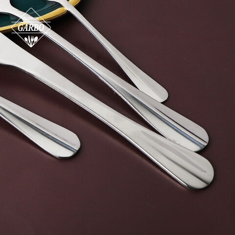 Hot Popular Wholesale Bulk Stainless Steel Silver Dinner Spoon in Amazon