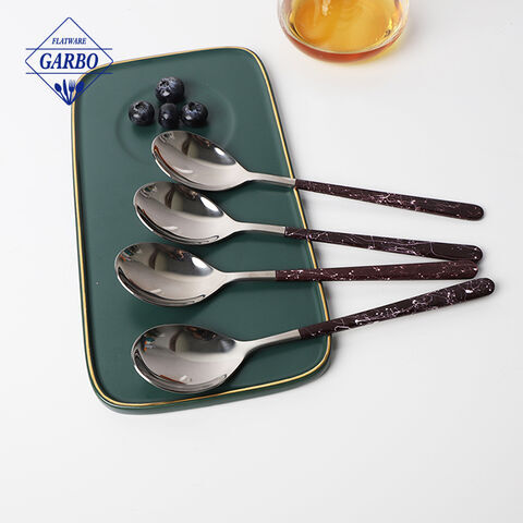 Wholesale price kitchen utensil 430 stainless steel dinner spoon China manufacture