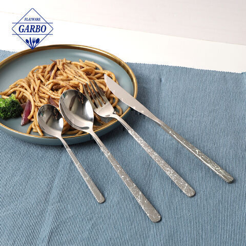 China manufacture 430 stainless steel teaspoon premium eating utensils for leisure time