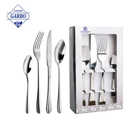 Regular Model 13/0 Stainless Steel Cutlery With Gift Box