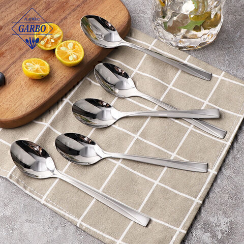 Best Selling 430 Stainless Steel Silver Dinner Spoon