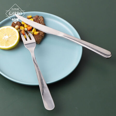 wholesale price slivet handle  410 stainless steel flatware set