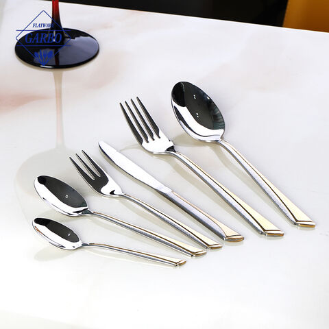 Amazon hot selling egypt style stainless steel flatware set
