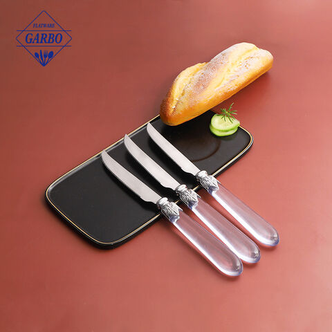 South America Brazil Stainless Steel Knife with Plastic Hnadle Cutlery