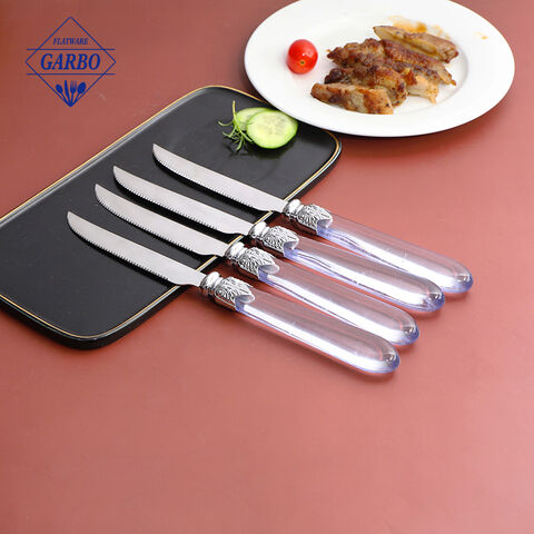 South America Brazil Stainless Steel Knife with Plastic Hnadle Cutlery