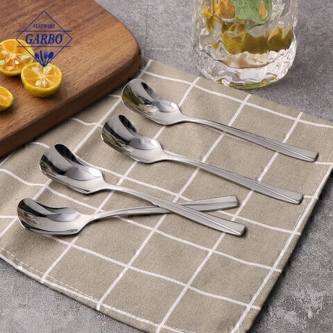 High Quality Mirror Polished Stainless Steel Special Soup Spoon