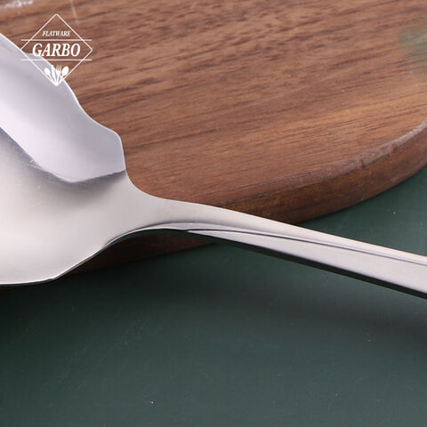 High Quality Mirror Polished Stainless Steel Special Soup Spoon