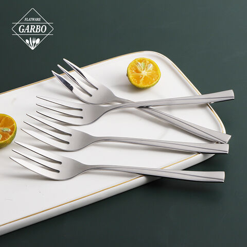 Mirrow polish high quality children use stainless steel fork