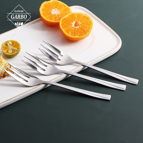 Mirrow polish high quality children use stainless steel fork