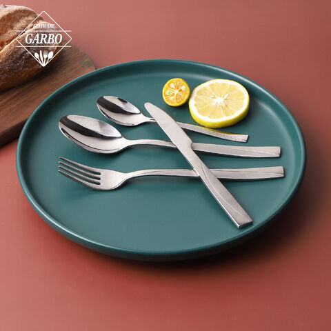 Simple and generous stainless steel flatware set tableware