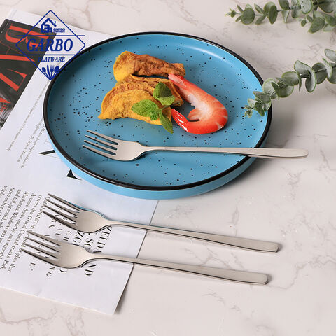 Premium na kalidad 304 18-8 stainless steel dinner fork silver kitchenware para sa Europe