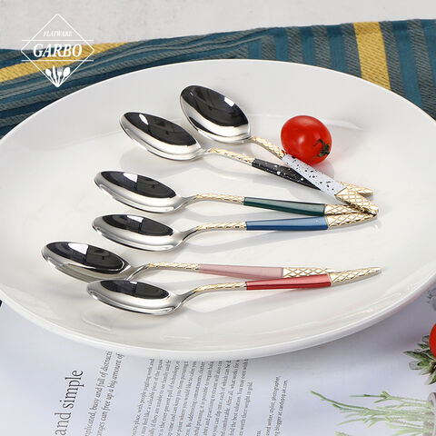 Foodservice Factory Cheap Price Stainless Steel Tea Spoon Cutlery.