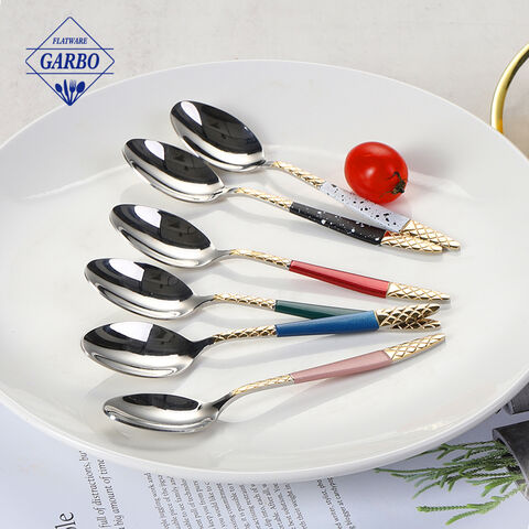 Foodservice Factory Cheap Price Stainless Steel Tea Spoon Cutlery.