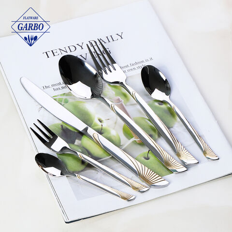 201 stainless steel cutlery set wholesale price matibay na kagamitan sa kusina