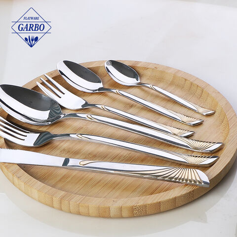 201 stainless steel cutlery set wholesale price matibay na kagamitan sa kusina