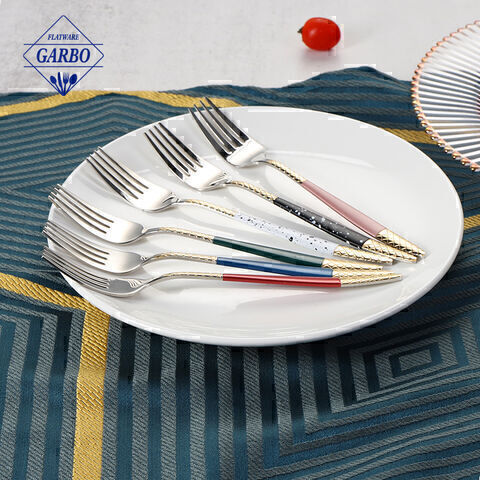 High quality 201 new design dinner fork with sliver color flatware fork 