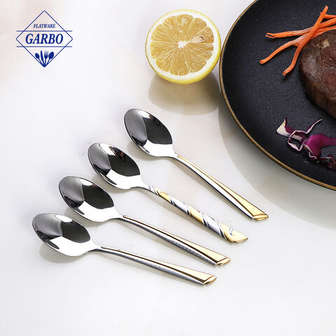 China Factory tea spoon made of stainless steel durable and food-grade safe.