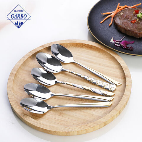 China Factory tea spoon made of stainless steel durable and food-grade safe.