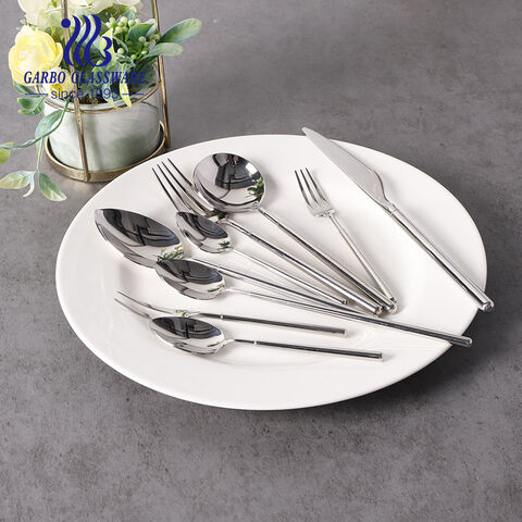 Portugal design high quality mirror polish cutlery set wholesaler flatware 