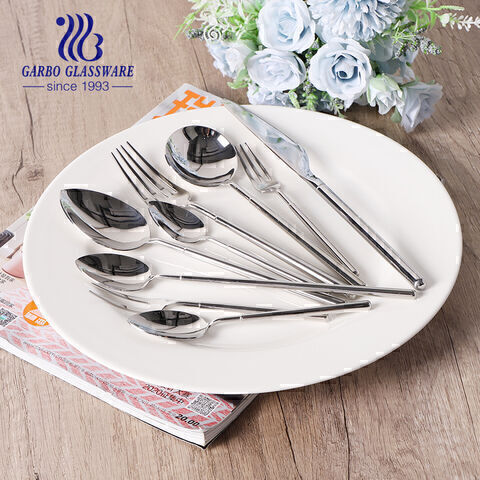 Portugal design high quality mirror polish cutlery set wholesaler flatware 