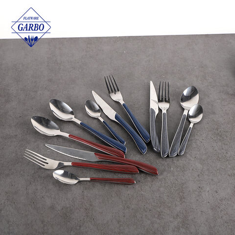 Stylish and Contemporary Stainless Steel Flatware Set 