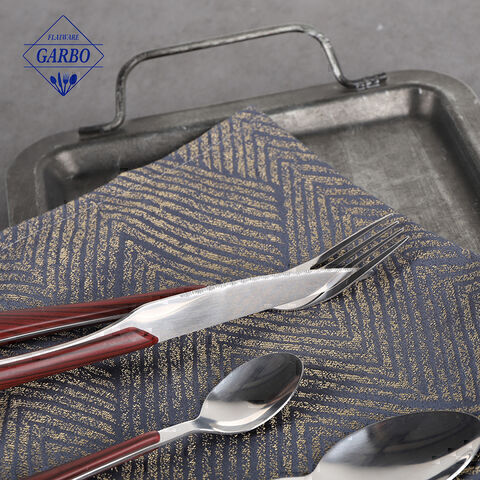 Stylish and Contemporary Stainless Steel Flatware Set 