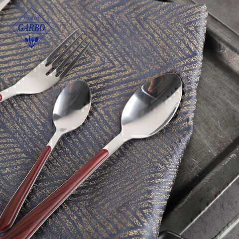 Stylish and Contemporary Stainless Steel Flatware Set 