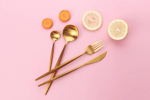 Wholesale Destination for Matte Gold Flatware Sets