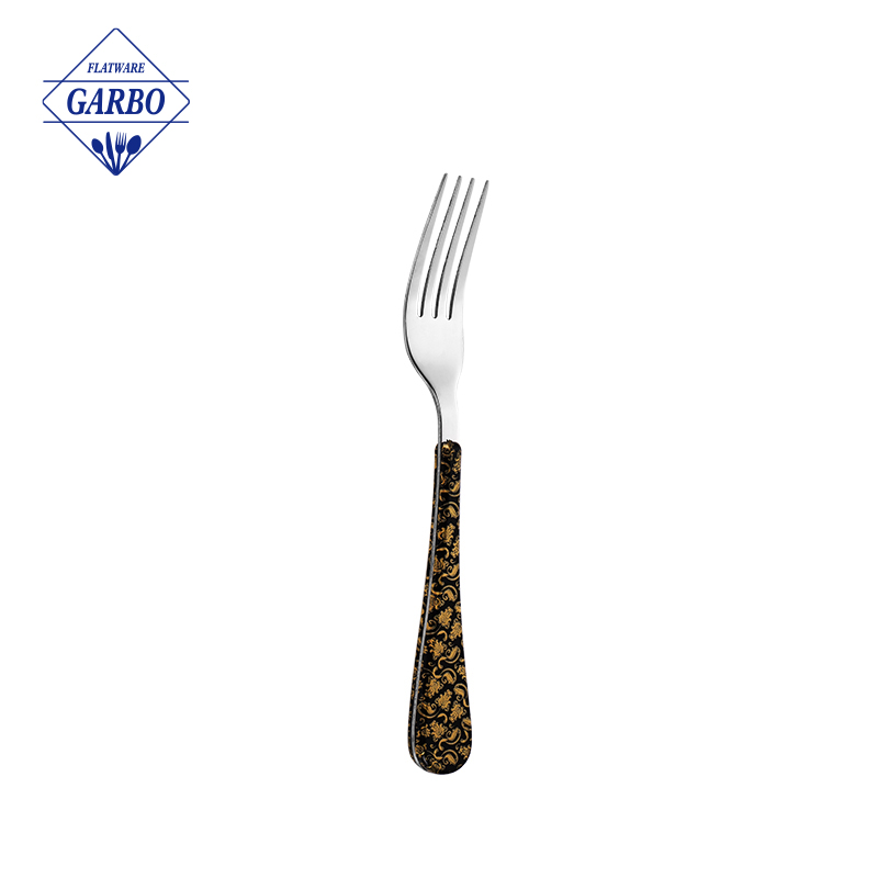 Classical Silver Stainless Steel Fork para sa Eid al-Adha