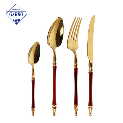 410 mirror polish flatware set Amazon hot sale china supplier 