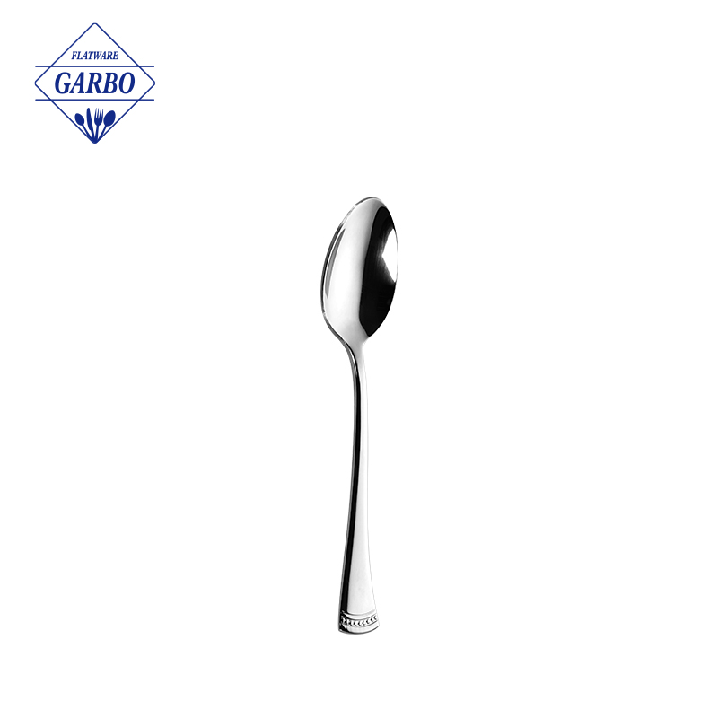 matte polish tea spoon na may 410 na materyales wholesaler china supplier