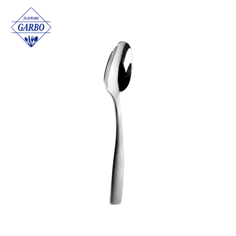 Classic design sliver dessert spoon hot sale China factory 