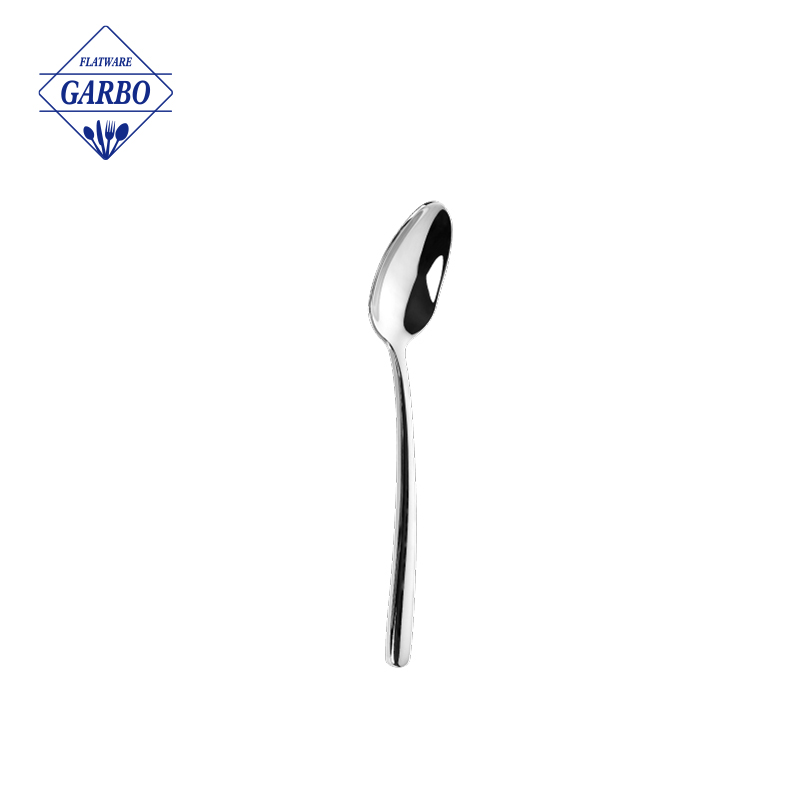 6.2" Length Tea Spoon 304 Stainless Steel Silver Exporter China