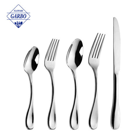 304 material high quality flatware sets sliver China manufacture